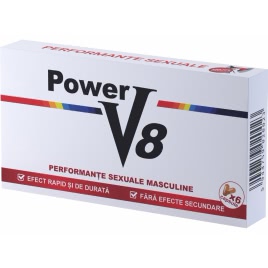 Pastile Pentru Erectie Si Potenta Power V8 6 cps pe xBazar