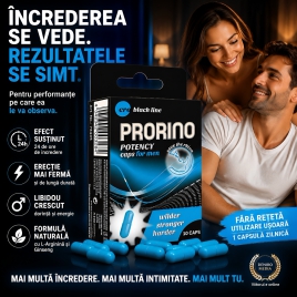 Pastile Potență Prorino 10capsule cu L-arginina