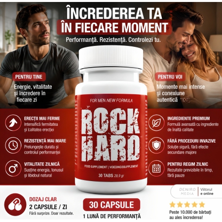 Pastile Potentă Tare Ca Piatră pentru Erecție 30capsule