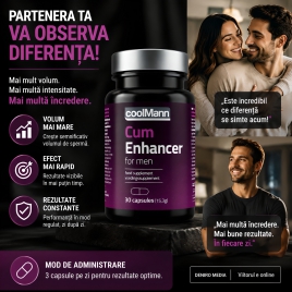 Pastile Cum Enhancer pentru Volum Spermă 30 capsule