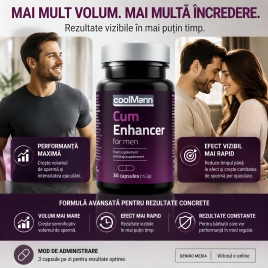Pastile Cum Enhancer pentru Volum Spermă 30 capsule