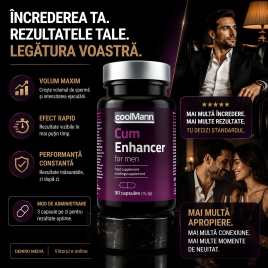 Pastile Cum Enhancer pentru Volum Spermă 30 capsule