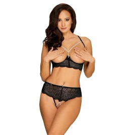 Set Obsessive Pearlove Negru