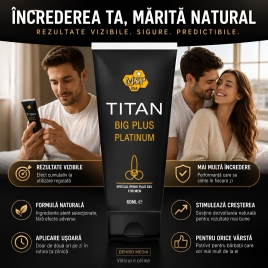 Titan Gel Big Plus pentru Penis Mai Mare