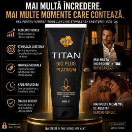Titan Gel Big Plus pentru Penis Mai Mare