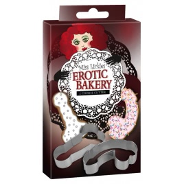 Formă Biscuiți Penis pentru Deserturi Erotice Argintiu