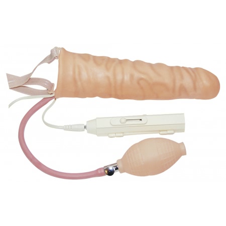 Strap On Cu Vibratii Double Lover Natural