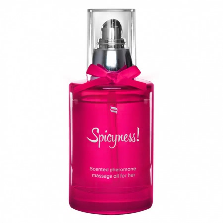 Pheromone Massage Oil For Her Spicy 100ml