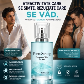 Parfum cu Feromoni PheroStrong Wind pentru Bărbați 50 ml