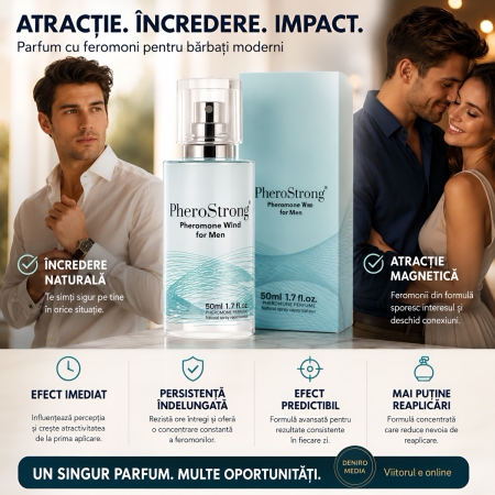 Parfum cu Feromoni PheroStrong Wind pentru Bărbați 50 ml