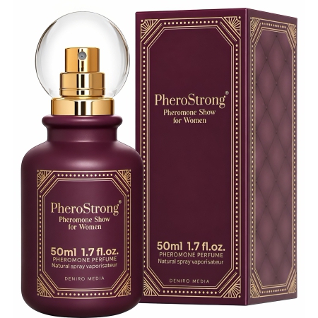 PheroStrong Show — Parfum Femei 50 ml, Floral-lemnos