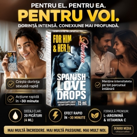 Picături Afrodisiace Cobeco Spanish Lovedrops Unisex 15 ml
