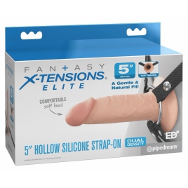Dildo Strap-On Fantasy X-Tensions Elite cu Bază Flexibilă
