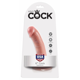 Dildo King Real cu Ventuză pentru Penetrare Vaginală