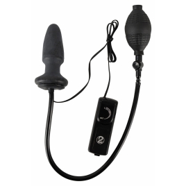 Plug Anal Ajustabil Cu Vibrații Funny Hills Negru