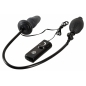 Plug Anal Ajustabil Cu Vibrații Funny Hills Negru
