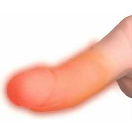 Vibrator Realist cu Încălzire Plus Triple Threat TPE