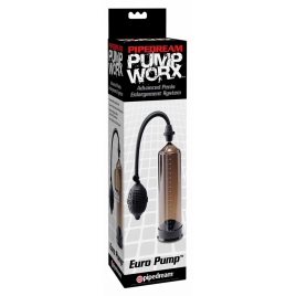 Pompă Vacuum Euro Worx pentru Mărirea Penisului Negru