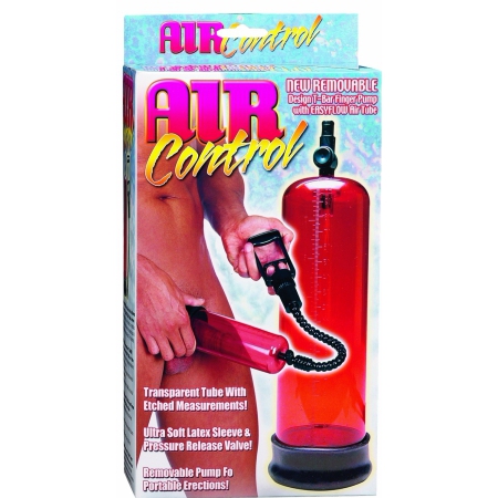 Pompă Mărirea Penisului Air Control Roșu