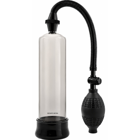Pompă Penis PVC Și Latex Negru