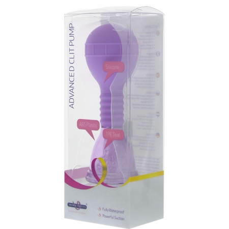 Pompă Advanced Premium pentru Clitoris și Labii Mov
