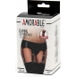 Portjartier Cu Dresuri Amorable Evelyn Negru S-L