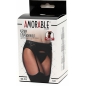 Portjartier Cu Dresuri Amorable Negru S-L