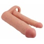 Prelungitor Double Penis Sleeve Natural