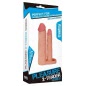 Prelungitor Double Penis Sleeve Natural