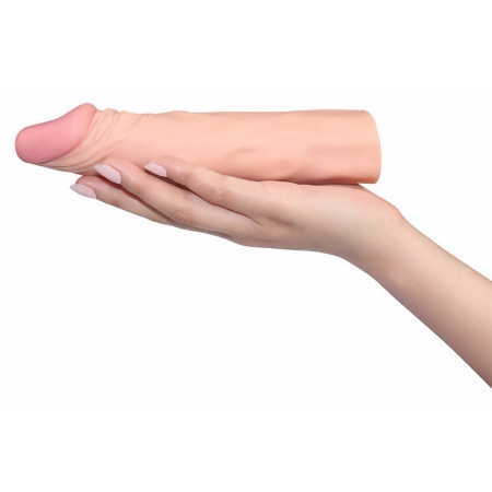 Manșon Penis Pleasure X-Tender pentru Lungime și Grosime