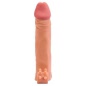 Prelungitor Penis Pleasure X-Tender Vibrating 3 Natural