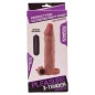 Prelungitor Penis Pleasure X-Tender Vibrating 3 Natural