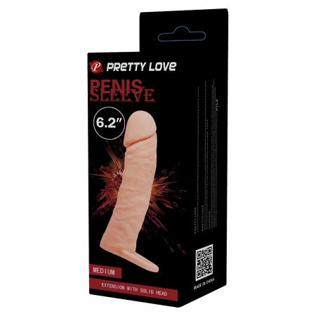 Prelungitor Penis Pretty Love Sleeve Rezistent la Apă