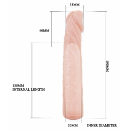Prelungitor Penis Realistic pentru Mai Multă Lungime