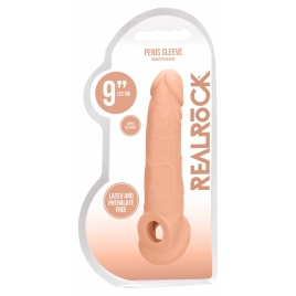 Prelungitor Penis Realist Rezistent la Apă 22 cm