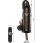 Prelungitor Penis Vibrator Regular Fit Negru