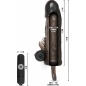 Prelungitor Penis Vibrator Regular Fit Negru