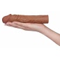 Prelungitor Pleasure X-Tender Penis Sleeve 18.5cm Natural