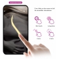 Pretty Love August Vibrator cu Aplicație 12 Funcții Mov
