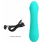 Pretty Love Cetus – Vibrator Punctul G 15 cm, 12 Moduri Albastru
