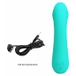 Pretty Love Cetus – Vibrator Punctul G 15 cm, 12 Moduri Albastru