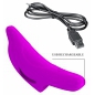 Pretty Love Delphini Vibrator De Deget 10 Funcții Mov Discret