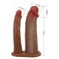 Pretty Love Keaven Chiloți Cu Ham Și Dublu Dildo