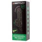 Prelungitor Pretty Love Penis Sleeve With Ball Strap Negru