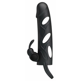 Prelungitor Pretty Love Penis Sleeve With Ball Strap
