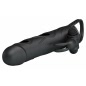 Prelungitor Pretty Love Penis Sleeve With Ball Strap Negru