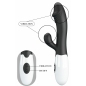 Pretty Love Snappy Black — Iepuraș Dual, 30 Moduri Negru