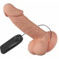 Pretty Love Zebulon — Vibrator Realist 19,4 cm cu Ventuză