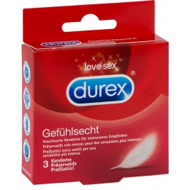 Prezervative Durex Sensitive 3buc pe xBazar