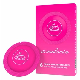 Prezervative Stimulante Love Match 6 buc pe xBazar